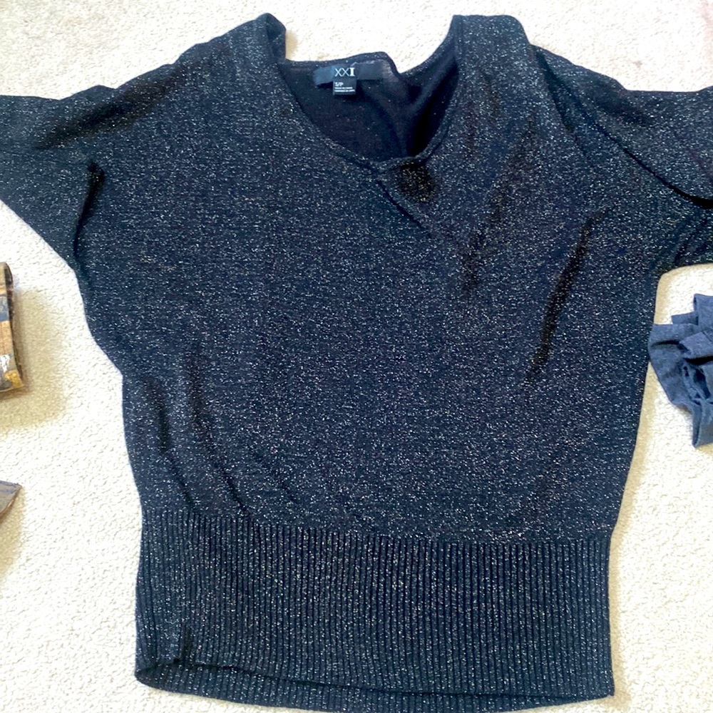 Shimmery top